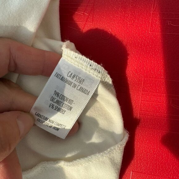 Message Factory Tunic Dress Womens XS Cycling Themed Cowl Neck Made In Canada - Picture 16 of 16